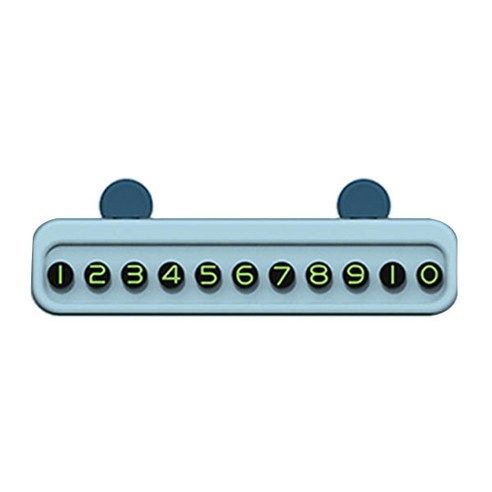 상품 이미지: 다퍼남 판타토1 동물 모양 주차번호판 DPN-PANTATO1, 스카이블루, 1세트
