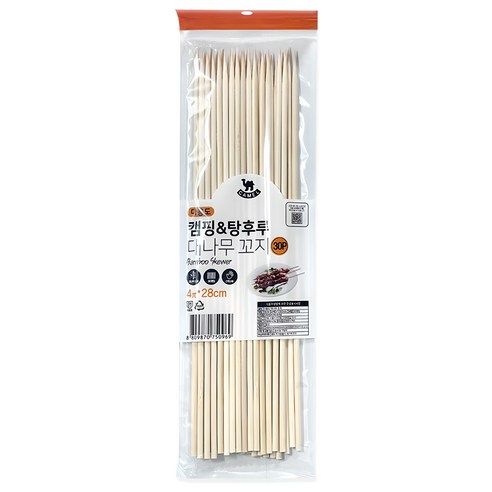 상품 이미지: 영수산업카멜 대나무 꼬지 28cm, 1개, 30개입