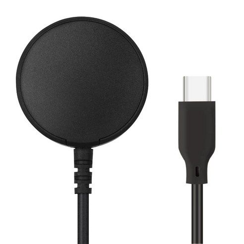 상품 이미지: 홈플래닛 C타입 무선충전기 1m (삼성 갤럭시워치 7 6 5 Pro 4 클래식 3 액티브 2 1 호환)