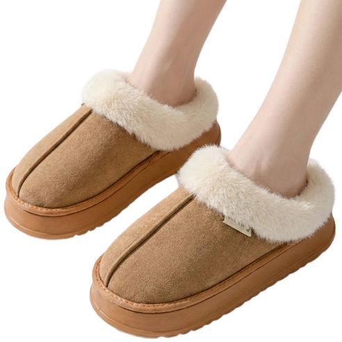 상품 이미지: 힐링센트 여성 두툼하고 포근한 털슬리퍼