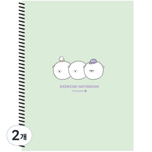 상품 이미지: 모닝글로리 2500 완전두꺼운 연습장 좌철, 랜덤발송, 2개