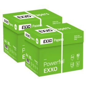 상품 이미지: 엑소(EXXO) A4 복사용지(A4용지) 80g 2BOX(5000매)