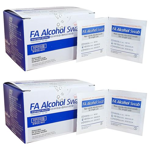 상품 이미지: 에프에이 알콜 스왑, 100개입, 2개