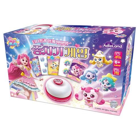 상품 이미지: 애들랜드 슈팅스타 캐치티니핑 종치기 게임, 혼합색상, 1개