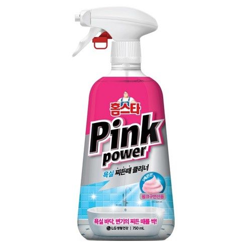 상품 이미지: 홈스타 핑크파워 욕실 찌든때 클리너, 750ml, 1개