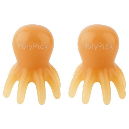 상품 이미지: 홀리픽 두피괄사 승모근 마사지, 2개, 브라운