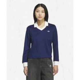 상품 이미지: 아디다스 ADIDAS 브이넥 롱 슬리브 티 - 다크블루 KD1471 2479100