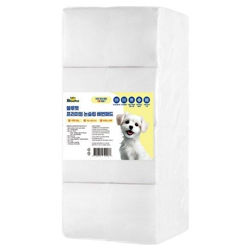 상품 이미지: 블루펫 강아지 프리미엄 논슬립 배변패드 무향 45g