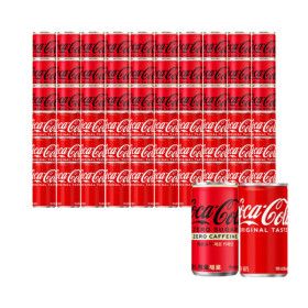 상품 이미지: 코카콜라+코카콜라 제로제로 190ml 60캔 (각 30캔)