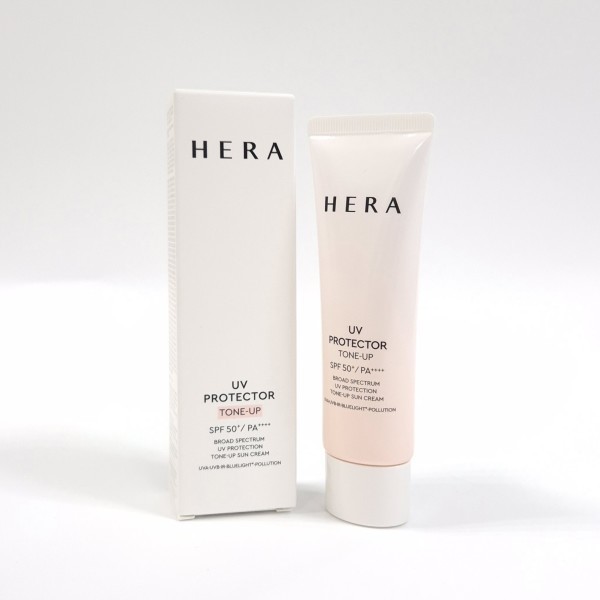 상품 이미지: 국내 정품 발송 / 헤라 UV 톤업 선크림 50ml / 톤업+자외선차단 / 백탁없음 / 여름 필수템