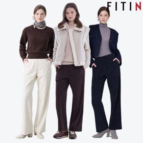 상품 이미지: 2025최신상 피트인 여성 코듀로이 와이드 팬츠 3종