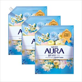 상품 이미지: 아우라 고농축 섬유유연제 블루 브리즈 2L 3개