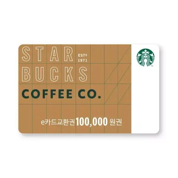 상품 이미지: [스타벅스] e카드 10만원 교환권