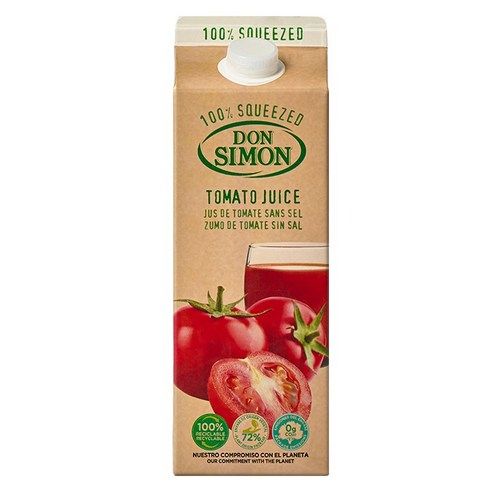 상품 이미지: 돈시몬 생과일 착즙 100% 토마토주스, 2L, 1개