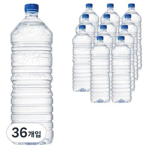 상품 이미지: 탐사수 무라벨, 2L, 36개