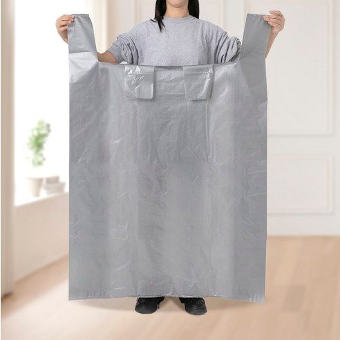 상품 이미지: 코멧 대용량 이사 비닐봉투 그레이, 10개, 240L