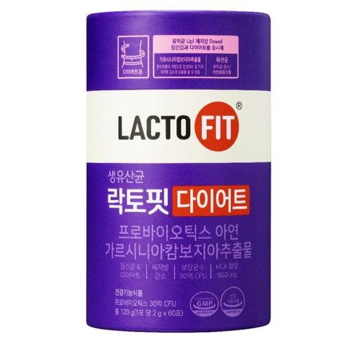 상품 이미지: 락토핏 정품 다이어트 유산균 60p, 120g, 1개