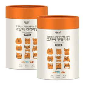 상품 이미지: 굿밸런스 짜먹는 간식 헤어볼 60P x 2개