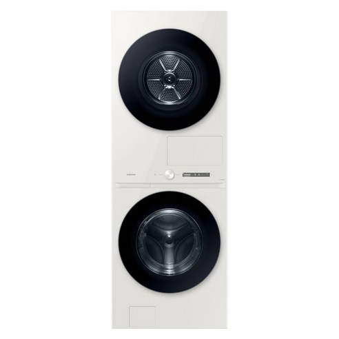 상품 이미지: 삼성전자 BESPOKE 그랑데 AI 원바디 Top-Fit 세탁기 + 건조기 25kg + 22kg WF2522HDEEK 방문설치