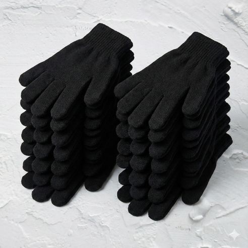 상품 이미지: 요술장갑 군인장갑 12개 세트 동계장갑 군대장갑 방품 방한 군용 주차알바