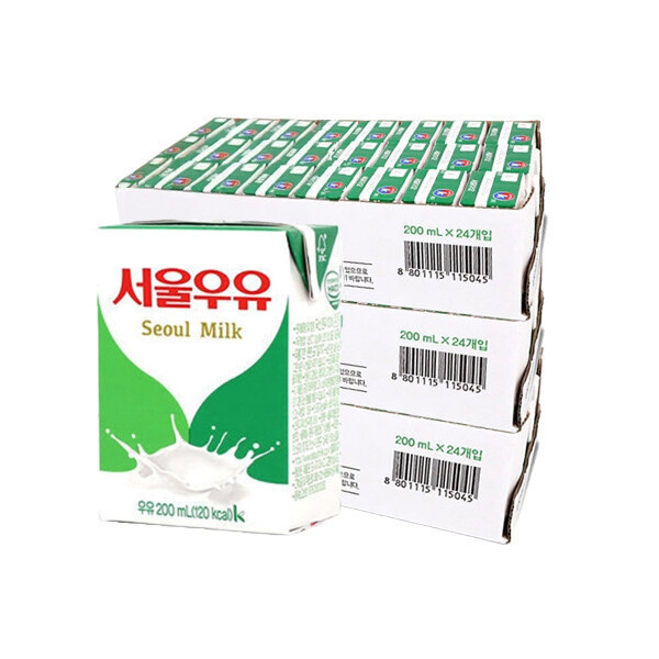 상품 이미지: 서울우유 멸균우유 200ml x 72입 (3박스)