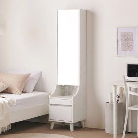 상품 이미지: 소피아 전신거울 화장대 원룸 수납 미니 좌식 서랍