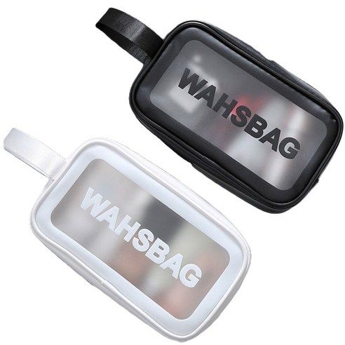 상품 이미지: 모노샵 워시백 파우치 방수백 멀티 수영 헬스 목욕 캠핑 여행 비치백 3종