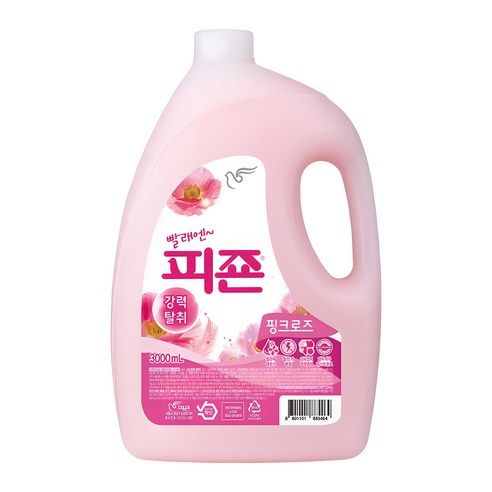 상품 이미지: 피죤 레귤러 섬유유연제 핑크로즈 본품, 3L, 1개