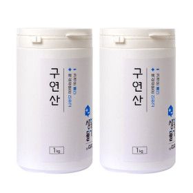 상품 이미지: 크리오 생활물가 구연산 용기 1kg 2개