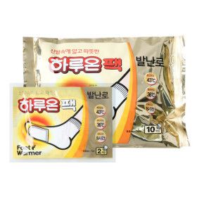 상품 이미지: 하루온 발난로 핫팩 붙이는 발 핫팩 20매