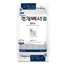 상품 이미지: 뉴트리나 건강백서 순 말티즈 7.2kg 강아지 애견사료