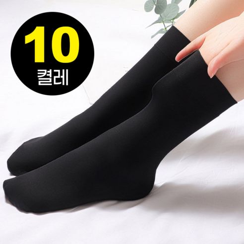 상품 이미지: 유로벨라 부드럽고 비침없는 데일리 발목 스타킹