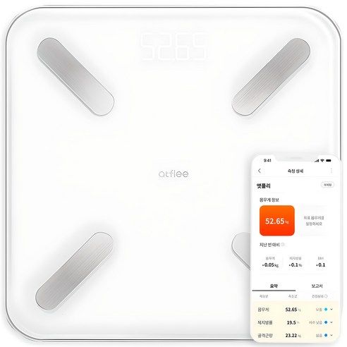 상품 이미지: 앳플리 T8 스마트 체성분 체중계