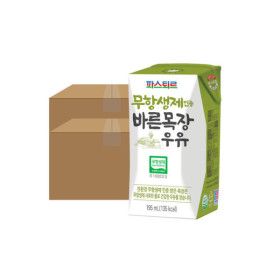 상품 이미지: 파스퇴르 무항생제 바른목장우유 195mL 20입 x 2박스