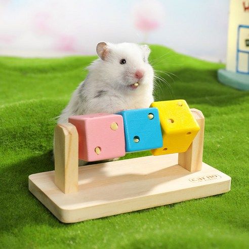 상품 이미지: 카르노 랜보어 파스텔우드 햄스터 큐브