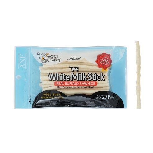 상품 이미지: ANF 강아지 로하이드 화이트 스틱