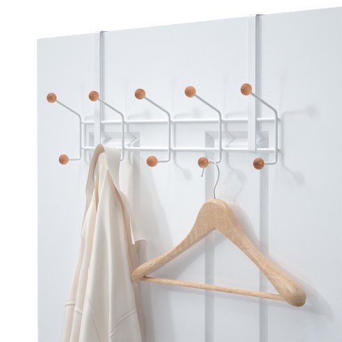 상품 이미지: 코멧 홈 우드볼 도어행거