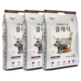 상품 이미지: (빅세일특가)도그랑 전연령 강아지 클래식 건식사료 5kg x3개(15kg)