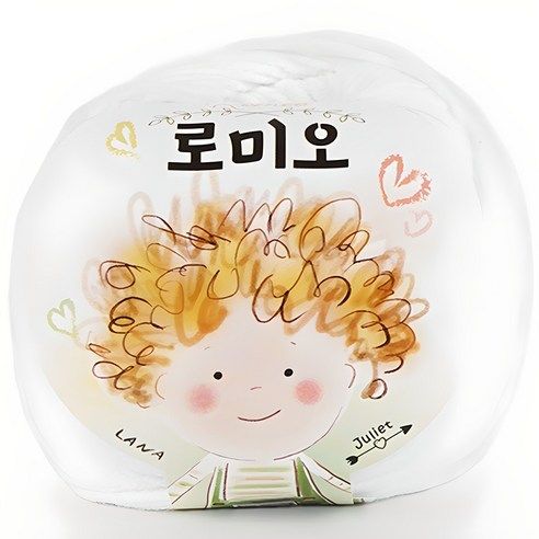 상품 이미지: 쎄비 로미오 뜨개실, 1흰색, 1개