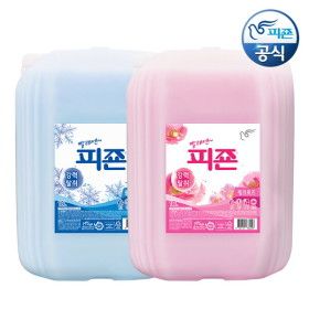 상품 이미지: 피죤  대용량 섬유유연제 핑크/블루 18L 용기