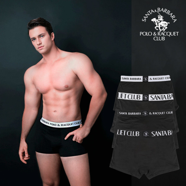 상품 이미지: (모자증정) 10매 산타바바라폴로 남성 드로즈 세트 4종 기능성 남성 팬티 + 사은품 로고 자수 모자 1개 증정