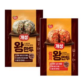 상품 이미지: 동원 개성왕만두 2.1kg x1개 + 김치왕만두 2.1kg x1개 / 골라담기