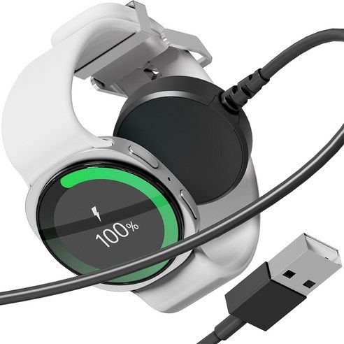 상품 이미지: 누아트 갤럭시워치 전기종 호환 USB타입 무선 충전기 케이블