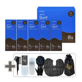 상품 이미지: 씨드비 물염색 시즌2 20회분 시비드 새치 프리미엄 싱글 구성