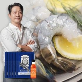 상품 이미지: 알렉스 블랙타이거 새우 300g 23미 X 5팩 115미) + 스윗칠리소