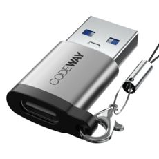 상품 이미지: 코드웨이 USB A otg 변환젠더 C타입, OTG-C-to-A, 1개