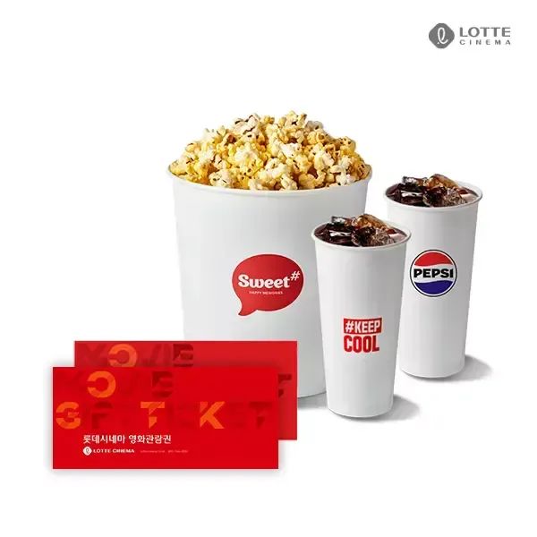 상품 이미지: 롯데시네마 2인 스위트 패키지교환권(주중/주말)