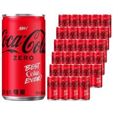 상품 이미지: 코카콜라 제로, 190ml, 30개