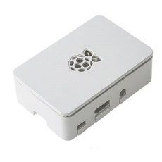 상품 이미지: 라즈베리파이 4B 3B+ ABS 케이스 화이트 - 냉각 팬 장착 가능 방열 보호 커버 - 미니 PC 하우징, 1개