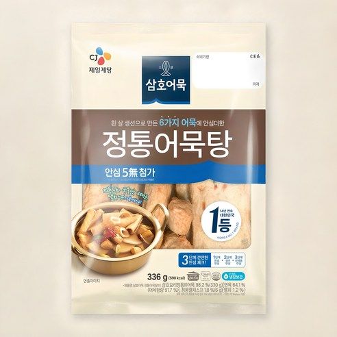 상품 이미지: 삼호어묵 CJ 정통어묵탕, 336g, 1개